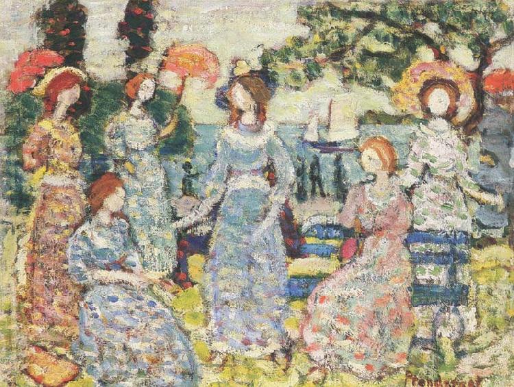 Maurice Prendergast The Grove china oil painting image